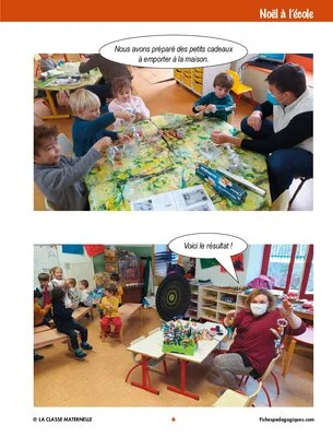 Bienvenue dans ma classe : Noël à l'école