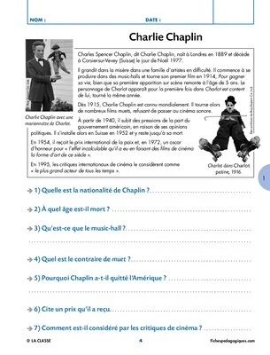 Charlot, icône du cinéma muet