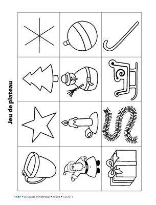 10 activités sur le thème de Noël pour la maternelle