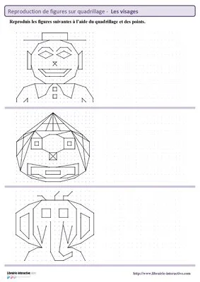 Reproduction de figures - les visages