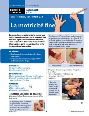Vers l'écriture, sans effort