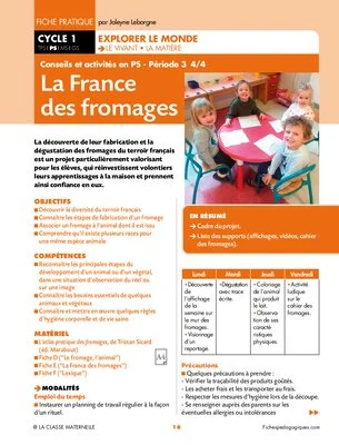 Conseils et activités en PS - Période 3