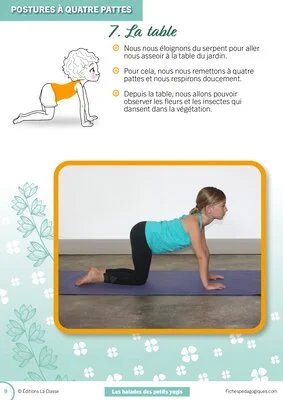 Les balades des petits yogis - Balade au jardin