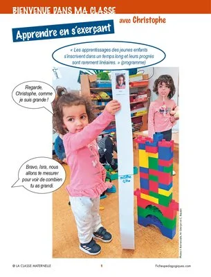 Bienvenue dans ma classe : apprendre en s'exerçant