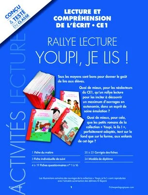 Rallye lecture Youpi, je lis !