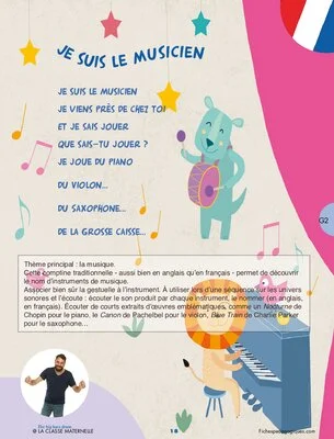 Comptines en anglais à mimer