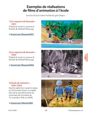 Réaliser un film d'animation en stop motion