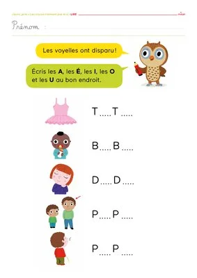 « Les crocos n'aiment pas le O » - Boîte à outils pour les enseignants de CP