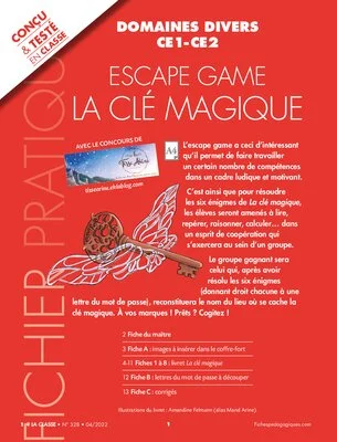 Escape Game - La clé magique
