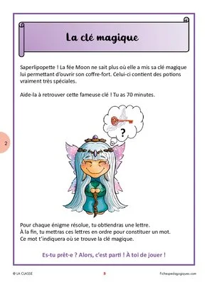Escape Game - La clé magique