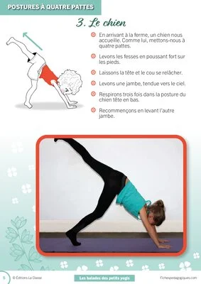 Les balades des petits yogis - Balade à la ferme