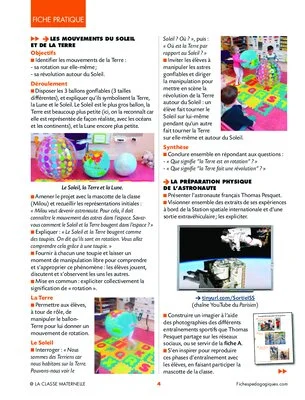 Conseils et activités en PS - Période 5