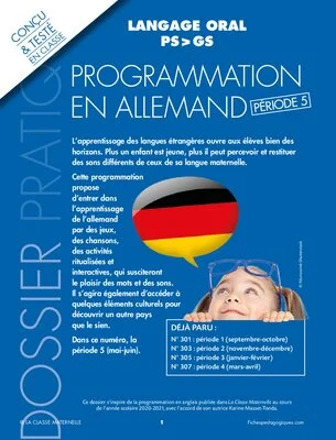 Programmation en allemand - Période 5
