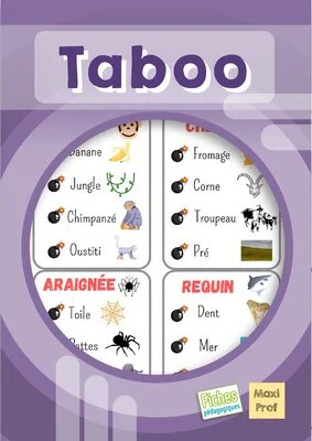 Le Taboo (CP/CE1/CE2/CM1/CM2/SEGPA)