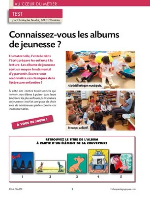 Test - Connaissez-vous les albums de jeunesse ?