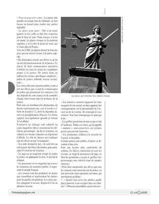 Lire une oeuvre d'art (5) / La justice