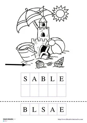 Vocabulaire de l'été et des vacances