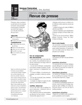 Côté livre, côté jardin (5) / Revue de presse