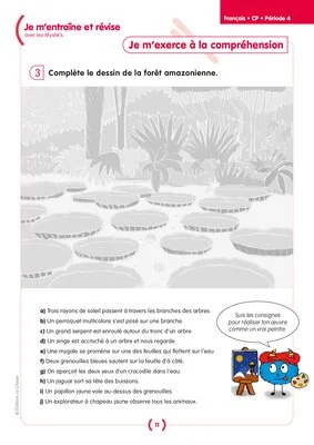 Je m'entraîne et révise avec les Mystik's - Français CP (Période 4)