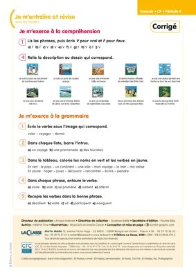 Je m'entraîne et révise avec les Mystik's - Français CP (Période 4)