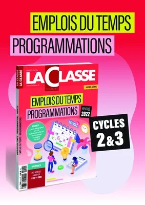 Emplois du temps, programmations et Projets Cycles 2 & 3 2022