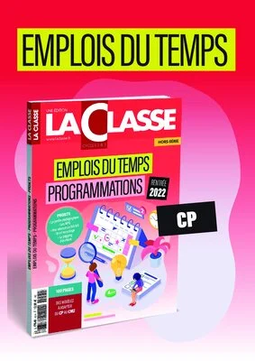 Emplois du temps CP 2022