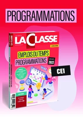 Programmations CE1 2022