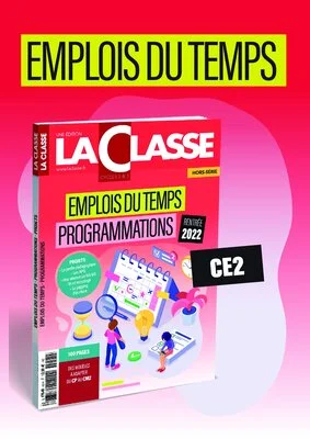 Emplois du temps CE2 2022