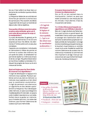 « J'ai créé des activités autour des algorithmes en PS »