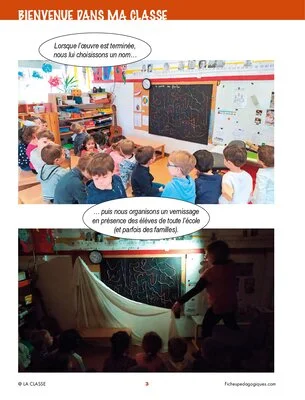 Bienvenue dans ma classe : la grotte des ficelles