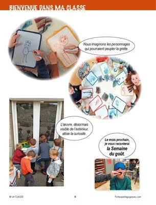 Bienvenue dans ma classe : la grotte des ficelles