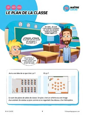 Le plan de la classe