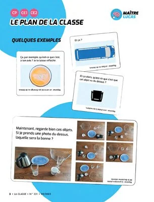 Le plan de la classe