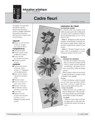 Journal (9) / Cadre fleuri
