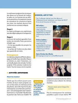 Jouons avec les ombres (dossier)