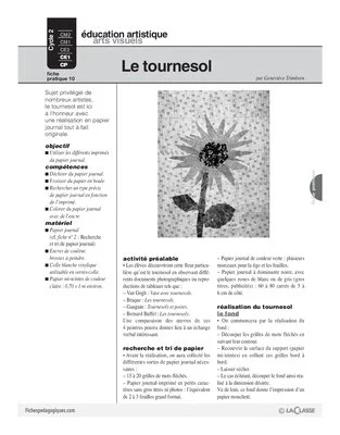 Journal (10) / Le tournesol