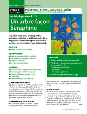 Un arbre façon Séraphine