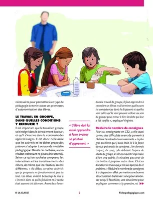 Et si on faisait travailler les élèves en groupe ?