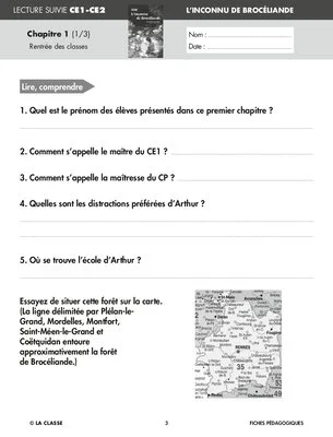 L'inconnu de Brocéliande