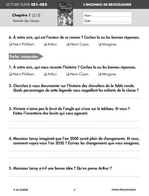 L'inconnu de Brocéliande