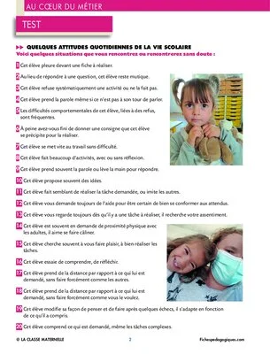 Les postures d'apprentissage de vos élèves