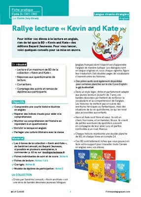 Rallye lecture « Kevin and Kate »