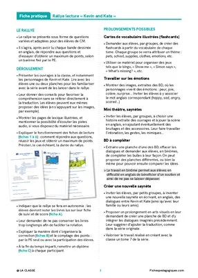 Rallye lecture « Kevin and Kate »