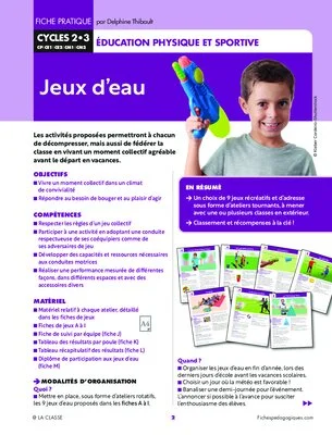 Jeux d'eau