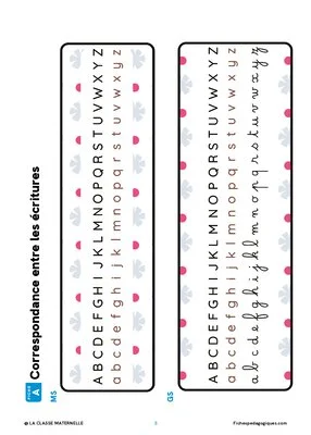 La chasse aux chaussettes : jeu pour apprendre les lettres en MS et GS