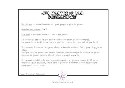 Jeux de grammaire sur les déterminants CP CE1 – Thème Printemps