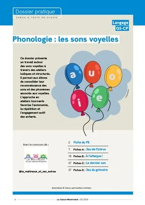 Phonologie : les sons voyelles