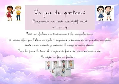 Le jeu du portrait