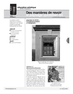 Des manières de revoir le paysage au quotidien (6)