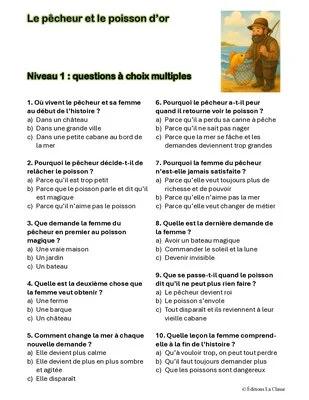 « Le pêcheur et le poisson d'or »